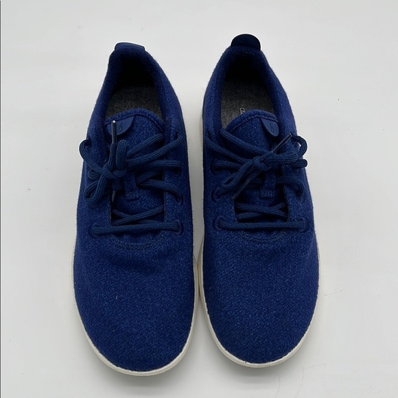 Allbirds Tree Runners Blue Wool Men's Blue Casual Lace Up Shoes Size 12 BLEMISH - Picture 2 of 7